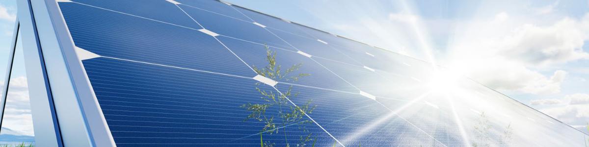 Solar Panel - Sonnenstrahlen als Energie
