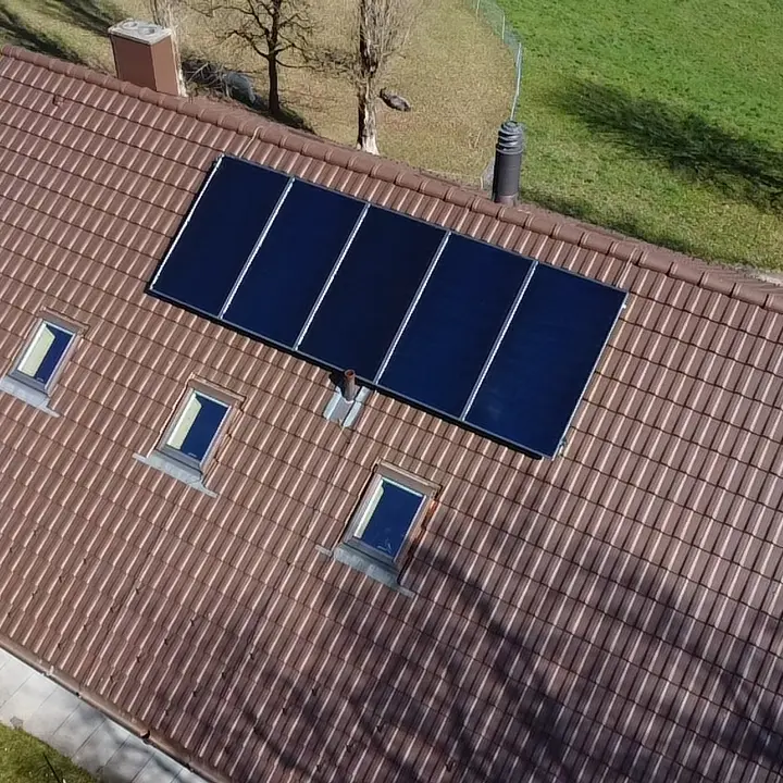 Referenzprojekt Aekenmatt Solarthermieanlage